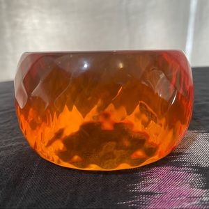 Chunky Lucite Nine West Bangle
